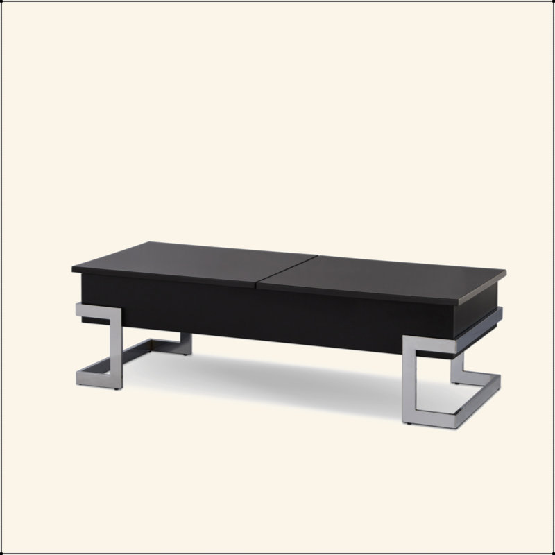 Table basse Calmam, Noir