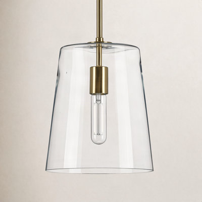 Selena Single Light Glass Dimmable Pendant