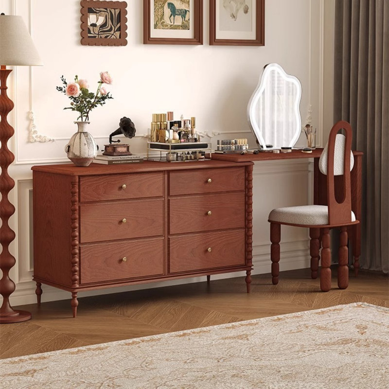 French Retro Light Luxury Dresser