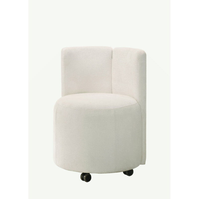 Ensemble de 2 chaises d'appoint en chenille Blayde