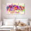 New York City, reproduction d'art sur toile abstraite-92760768