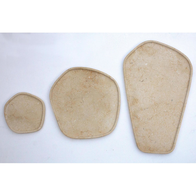 Marble Platter, Cream