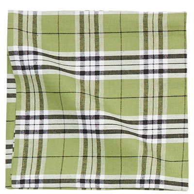 Serviette en coton 18 po écossais Harva