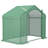 6' X 3' X 5' Portable Walk-In Greenhouse, PE Cover, Steel Frame Garden Hot House, Zipper Door, Top Vent For Flowers, Vegetables, Saplings, Tropical Plants, Green-123051965