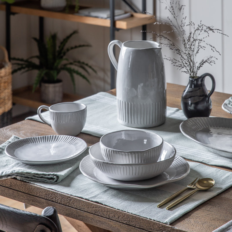 4 Piece Salad or Dessert Plate
