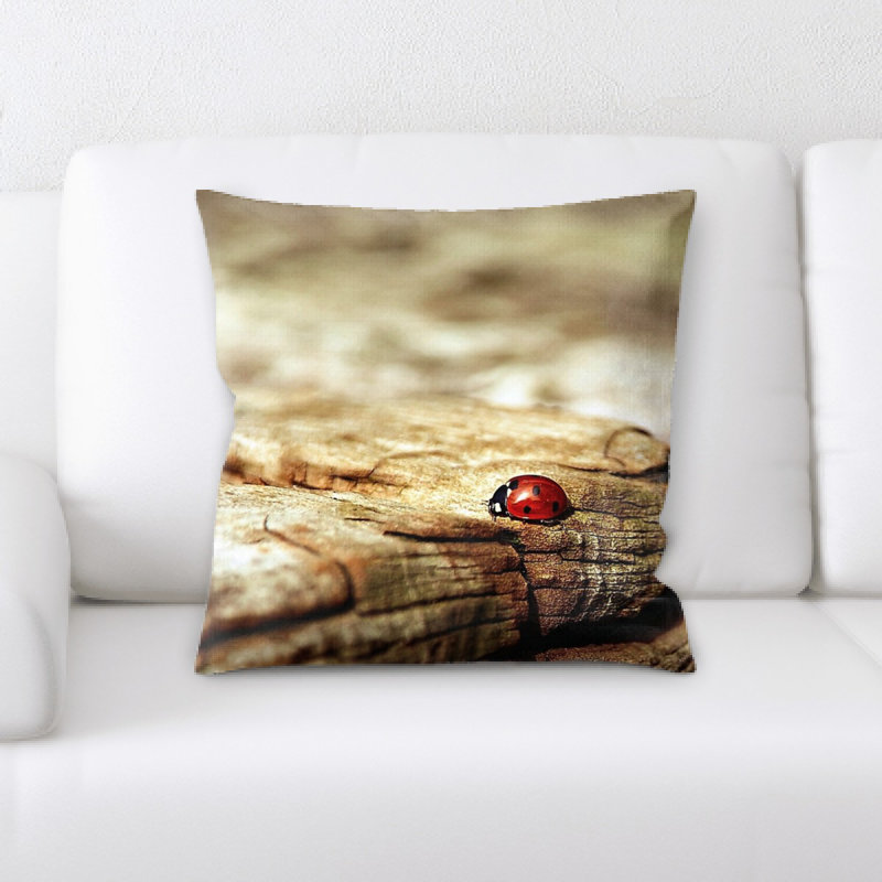 Microsuede Throw Pillow