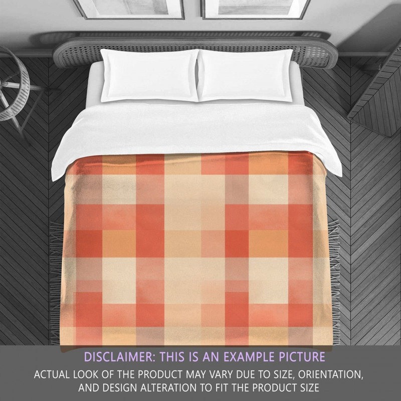 Checkered Comforter, King Comforter