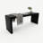 Dune Rounded Bench - Black