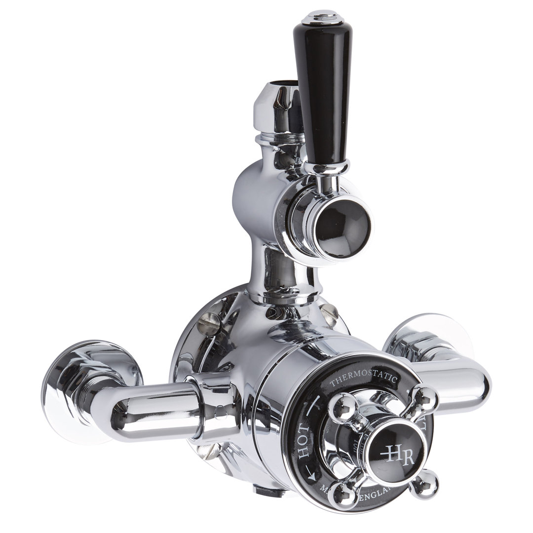 Topaz Double Exposed Thermostatic Shower Valve