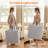 2 Pack Laundry Hamper Large Collapsible Laundry Baskets, Freestanding Waterproof Clothes Hamper With Easy Carry Handles In Laundry Room Bedroom Bathroom College Dorm For Adults, Grey, 2 X 90L