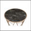 Table basse à plateau en verre d'ingénierie