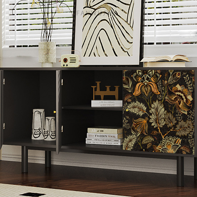 Armoire d'appoint en bois massif American Style