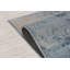 Tapis bleu/ivoire abstract Oklee-1751843966