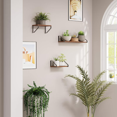 Eburnean Floating Shelf