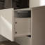 Armoire d'angle 35,4 po avec poteaux suspendus et tiroirs-1005947981