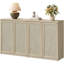 Consiglia 30.5" Bohemian-Inspired Rattan 2-Door Sideboard-1111806047-1111123901