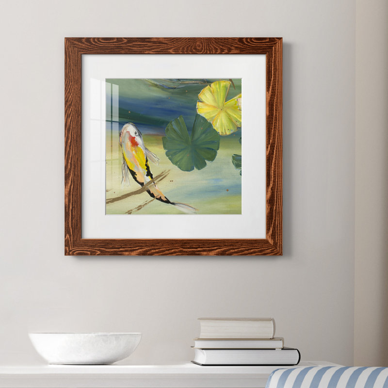 A Moment in Time II - Cadre photo, reproduction d'art sur papier, H 17 po x l 17 po x P 1,5 po, Cadre en érable