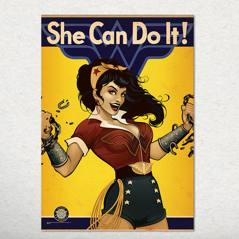 « dc b.d. bombshells wonder femme », impression