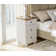 Ensemble de chambre à coucher 2 pièces, commode 6 tiroirs deux-en-un et ensemble de 2 tables de chevet