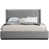 Grey Linen Textured Fabric