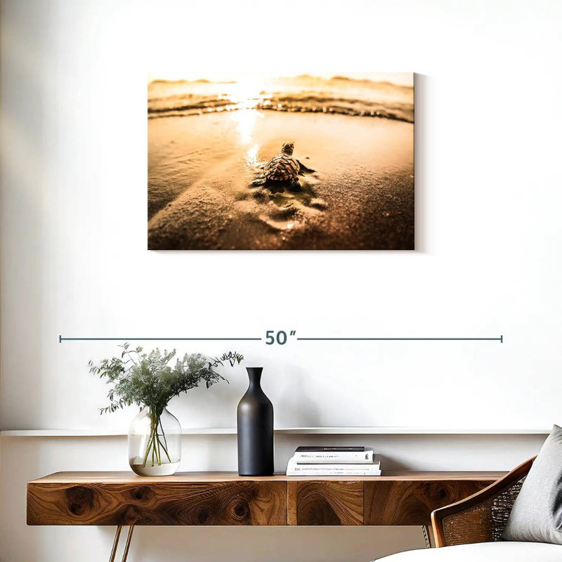 Brampt Little Sea Turtle Adventure, 20" H x 30" W