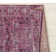 Tapis rose à motif géométrique Dietz