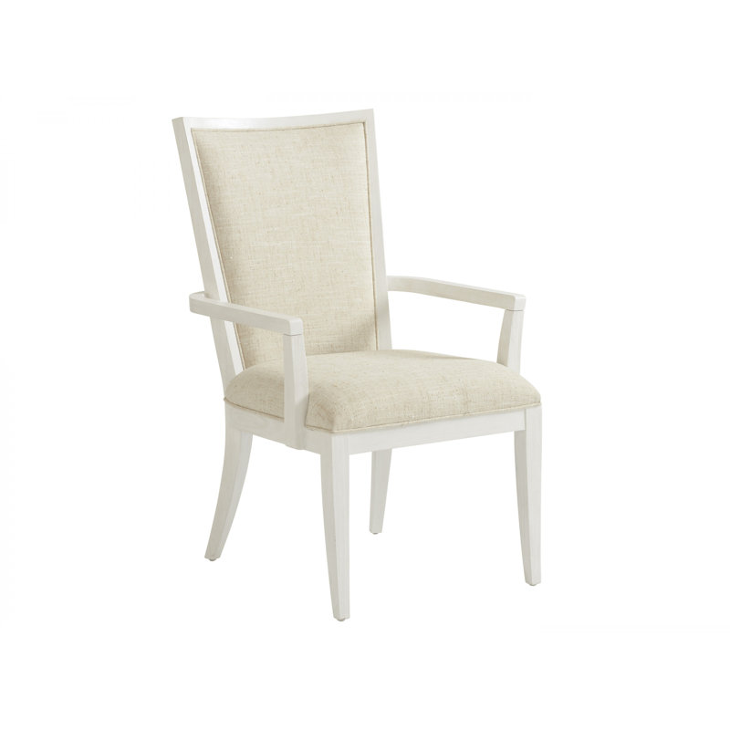 Chaise avec accoudoirs rembourrée Ocean Breeze, Beige