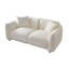 Canapé Mid-Century à 2 places pour le salon, beige