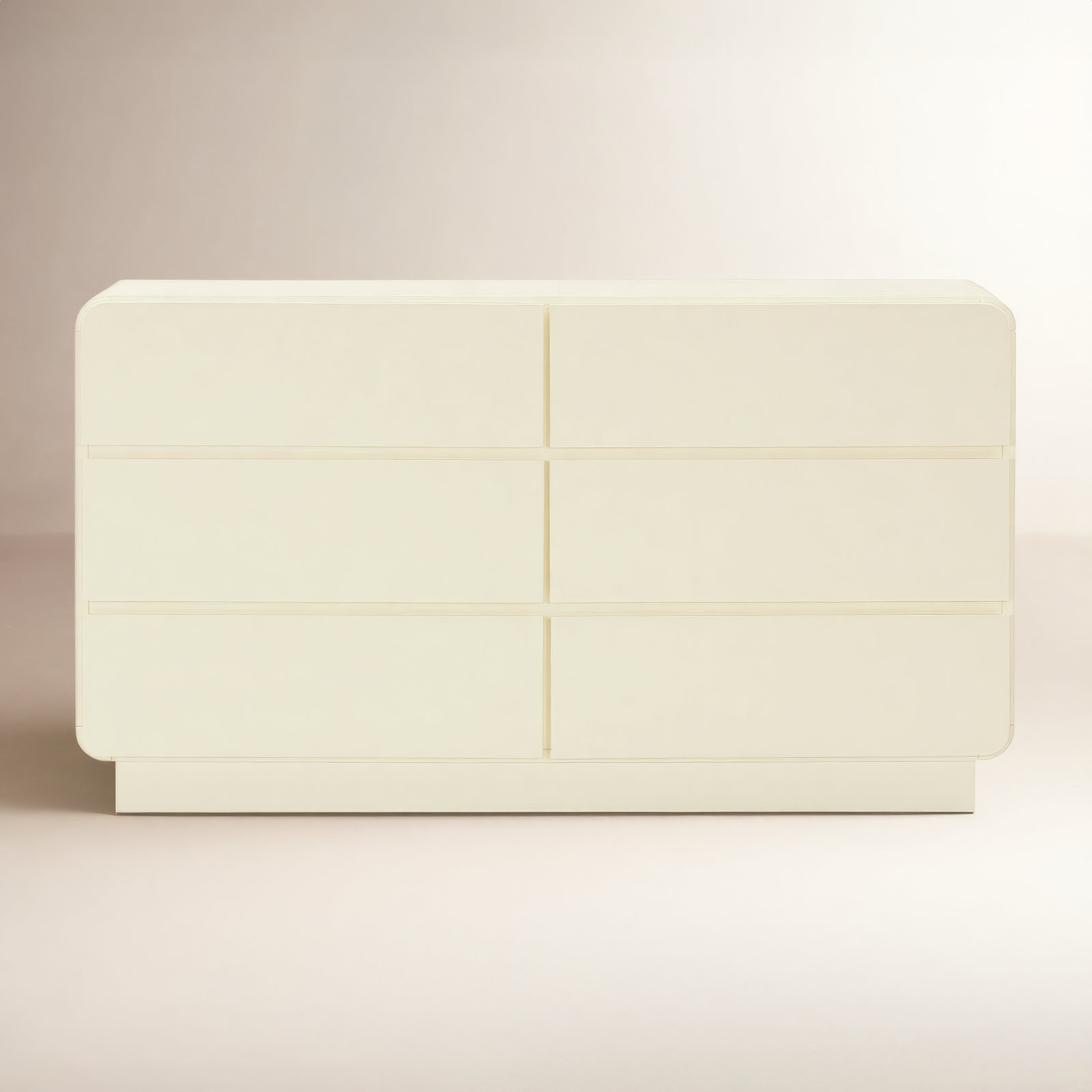 Marguerite 6 - Drawer Dresser, Cream