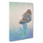 Butterfly Perched upon a Flower in Abstract - Wrapped Canvas-55314878