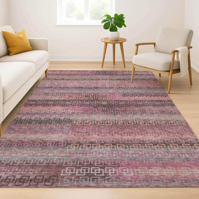 Tapis de qualité supérieure lavable à la machine Mayfield AMF2029, Aloès, 5 pi x 7 pi 6 po