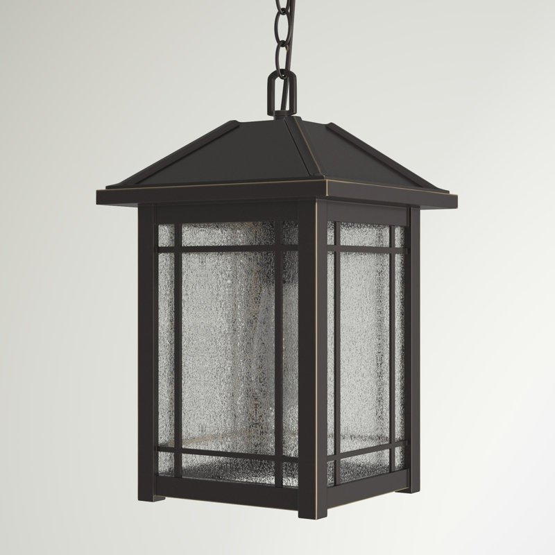 Lanterne suspendue d'extérieur Kensett Palladian Bronze