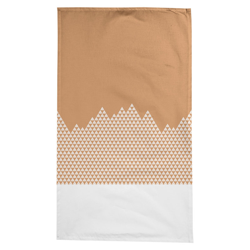Nappe à motif mountain Leffel, Orange