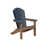 Navy Blue/Antique Mahogany