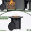 Table ronde d'extérieur au propane 40000BTU