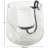 Cole And Grey Glass Candle Holder With Black Metal Accents-2126759592