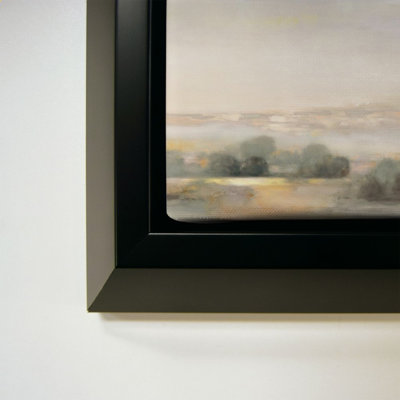 Atmospheric Neutral No Pink by Julia Purinton - Graphic Art on Canvas
