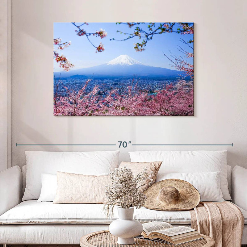 Cerisiers du Mont Fuji Alvord, H 30 po x l 45 po