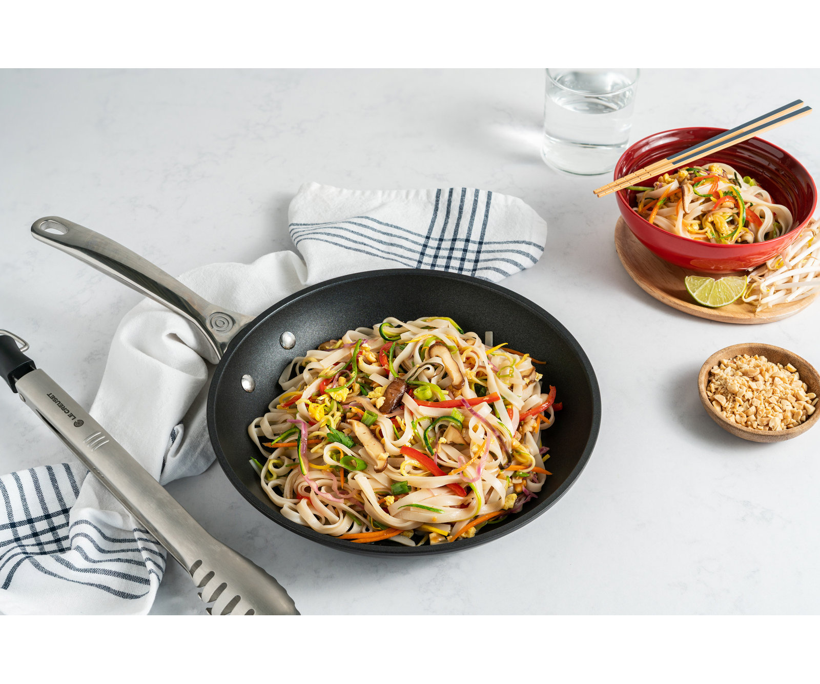 Le Creuset Toughened Non-Stick Frying Pan, 10" Diameter