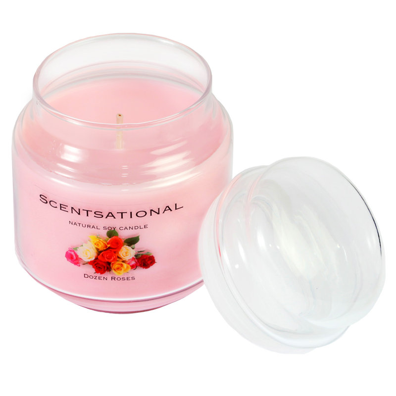 Bougie au soja naturel