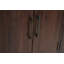 Buffet en bois massif 6 portes Live Edge-129090039