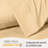 LuxClub 2 PC Yellow Queen Performance Microfiber Solid Pillowcase Set-119874915-119874930