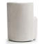 Fauteuil d'appoint moderne en tonneau avec roulettes-1790956552