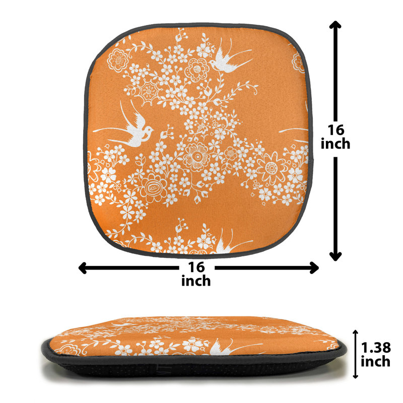 Outdoor 1.38'' Dining Chair Seat Cushion