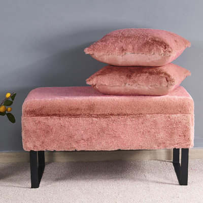Lovitto Upholstered Ottoman