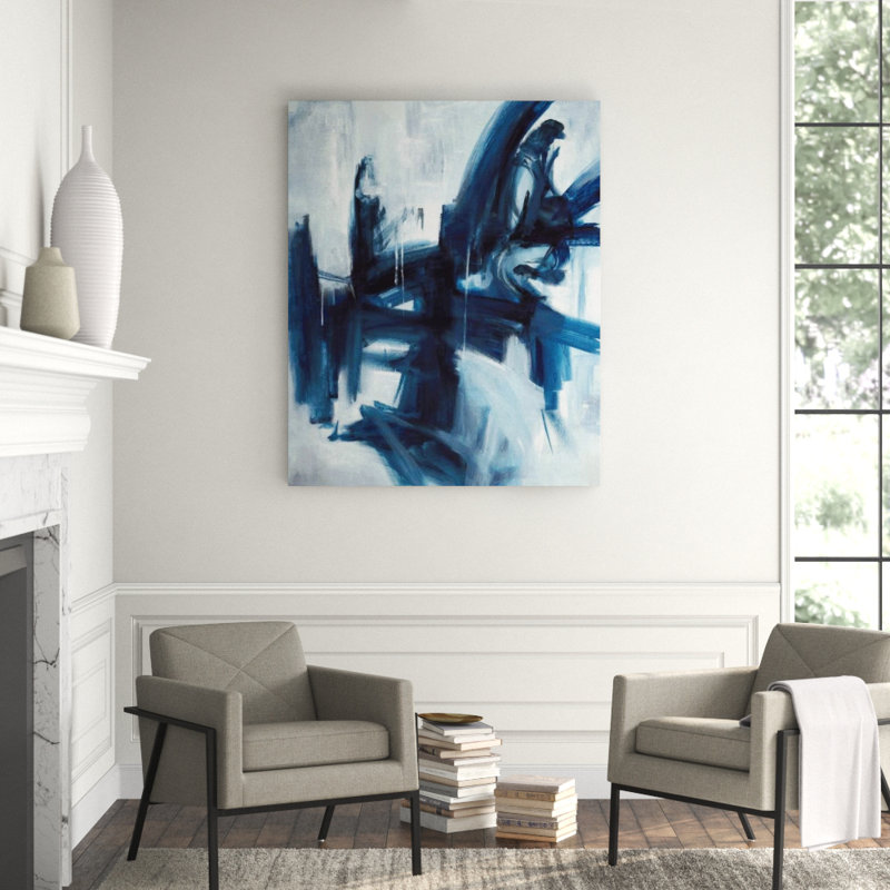 Dark Harshness Print by Sara Brown, 58" H x 47" W