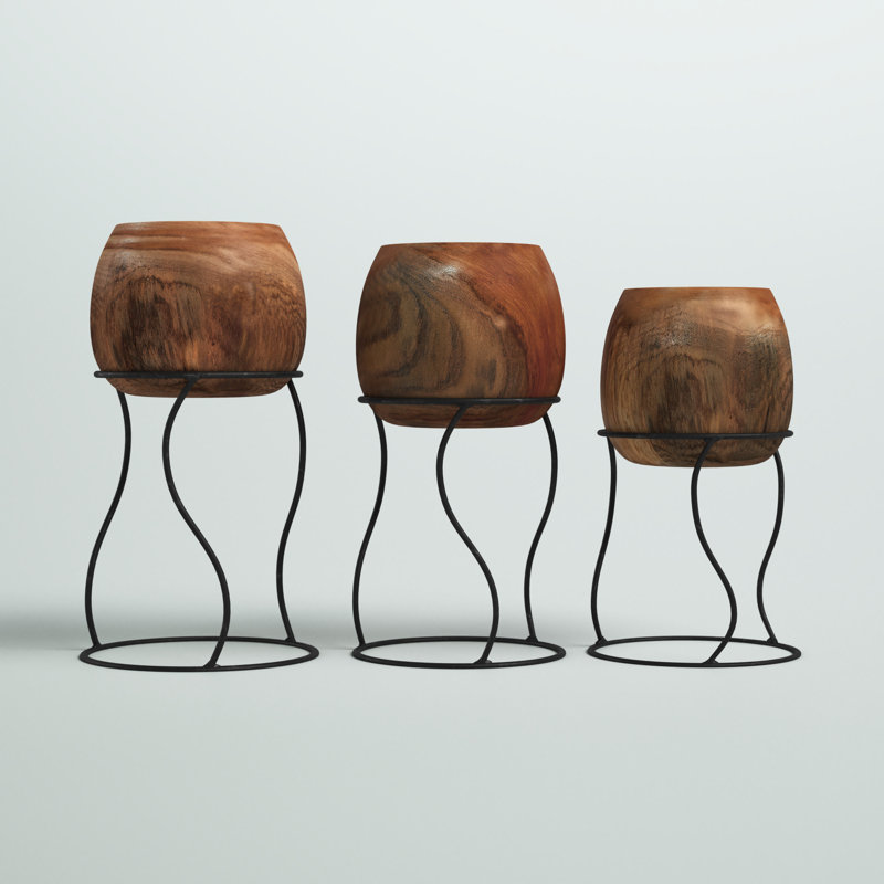 Devito Wood Table Vase