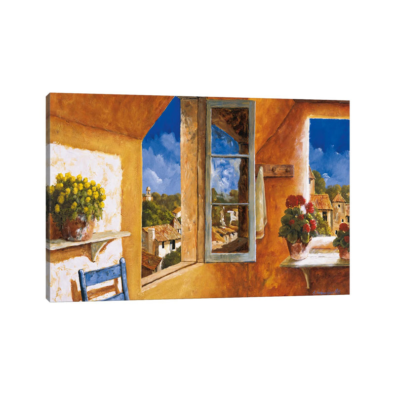 Good Morning Sunshine by Gilles Archambault - Wrapped Canvas Painting, 20.32 cm H x 30.48 cm W