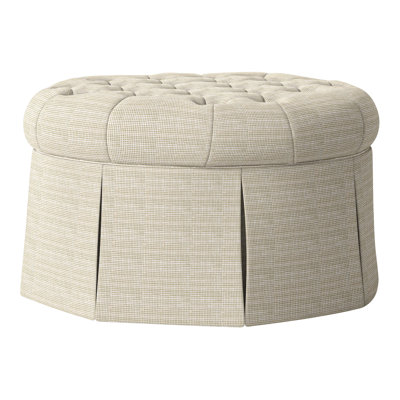 Alma Round Ottoman