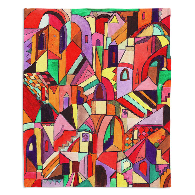  la couverture Citidel crème glacée, 68 po x 80 po
